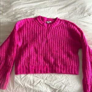 Pink Knit Women's Sweater